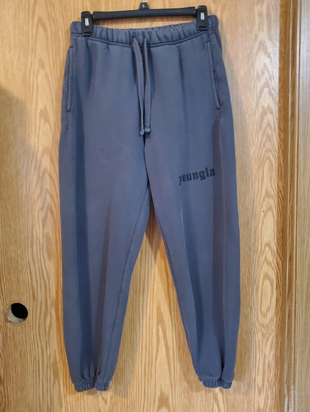 YoungLA Slate Gray Men's Jogger Sweatpants